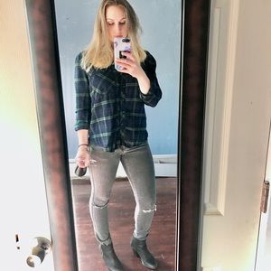 ZARA Mid Rise Skinny Jean